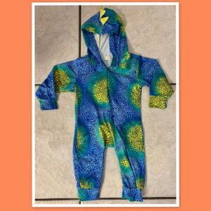 Infant Dinosaur Romper -  Halloween Costume Size 12-18 mo.